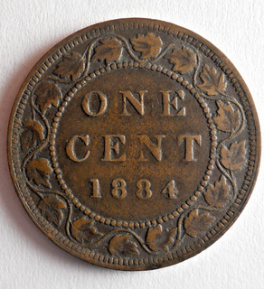 1884 CANADA CENT HIGH VALUE RARE COIN lot B12