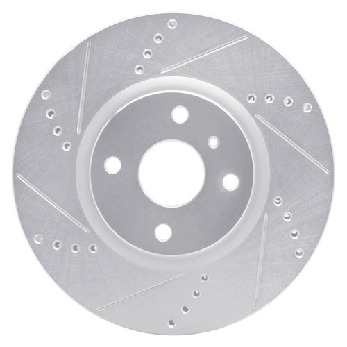 Yana Shiki Cross-drilled Bremsscheiben & Bremsbeläge – Semi-metallisch, Silber Verzinkt, Für Mehr Bremsleistung