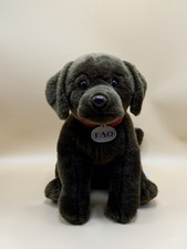 FAO Schwarz Chocolate Labrador Puppy Dog 14 Plush Stuffed Retriever Toys R Us
