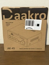 Daakro AK45 Stereo Audio Amplifier 300W Home 2 Channel Wireless Bluetooth 5.0