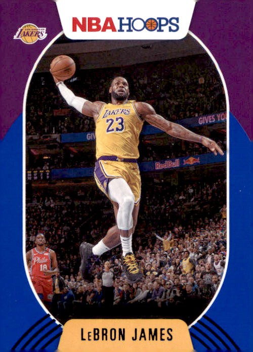 2020-21 Hoops #146 LeBron James Blue