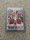 2025 Rookies & Stars - Team Duals Patch - Patrick Mahomes & Travis Kelce #TD-KC