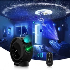 LaView Home Planetarium Star Projector Galaxy Night Light w/ Remote Timer