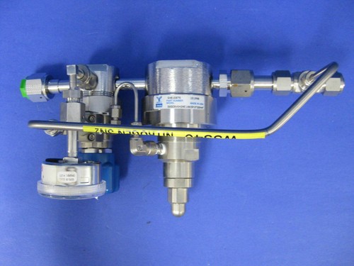Veriflo SQ Doppelregler Gas Stick Baugruppe mit SQ420E und -30-0-200 psi Messgerät - Bild 3 von 11