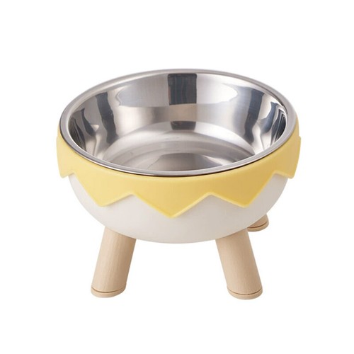 Eggshell Tall Pet Bowl Cat Dog Food Bowl Anti Slip Durable Raised Feeding Bowl - Picture 15 of 20