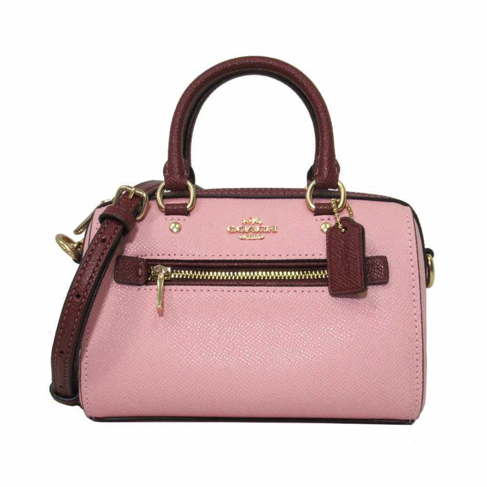 Unused Coach Bag Shoulder Bag COACH Contrast Trim Mini Rowan Crossbody Satchel