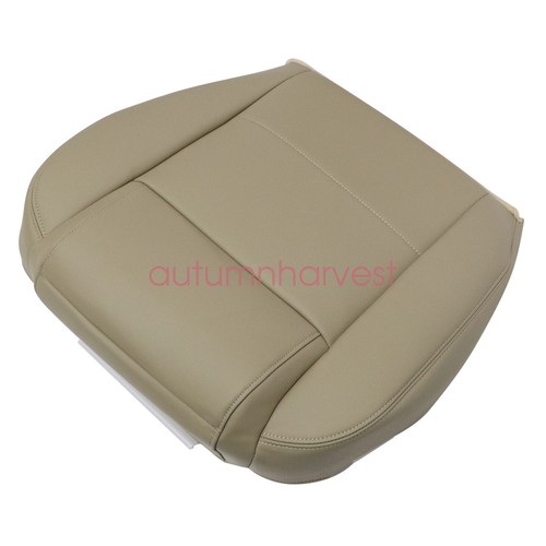 For 2005 to 2009 Ford Mustang V6 Driver & Passenger Side Leather Seat Cover Tan - Foto 17 di 22
