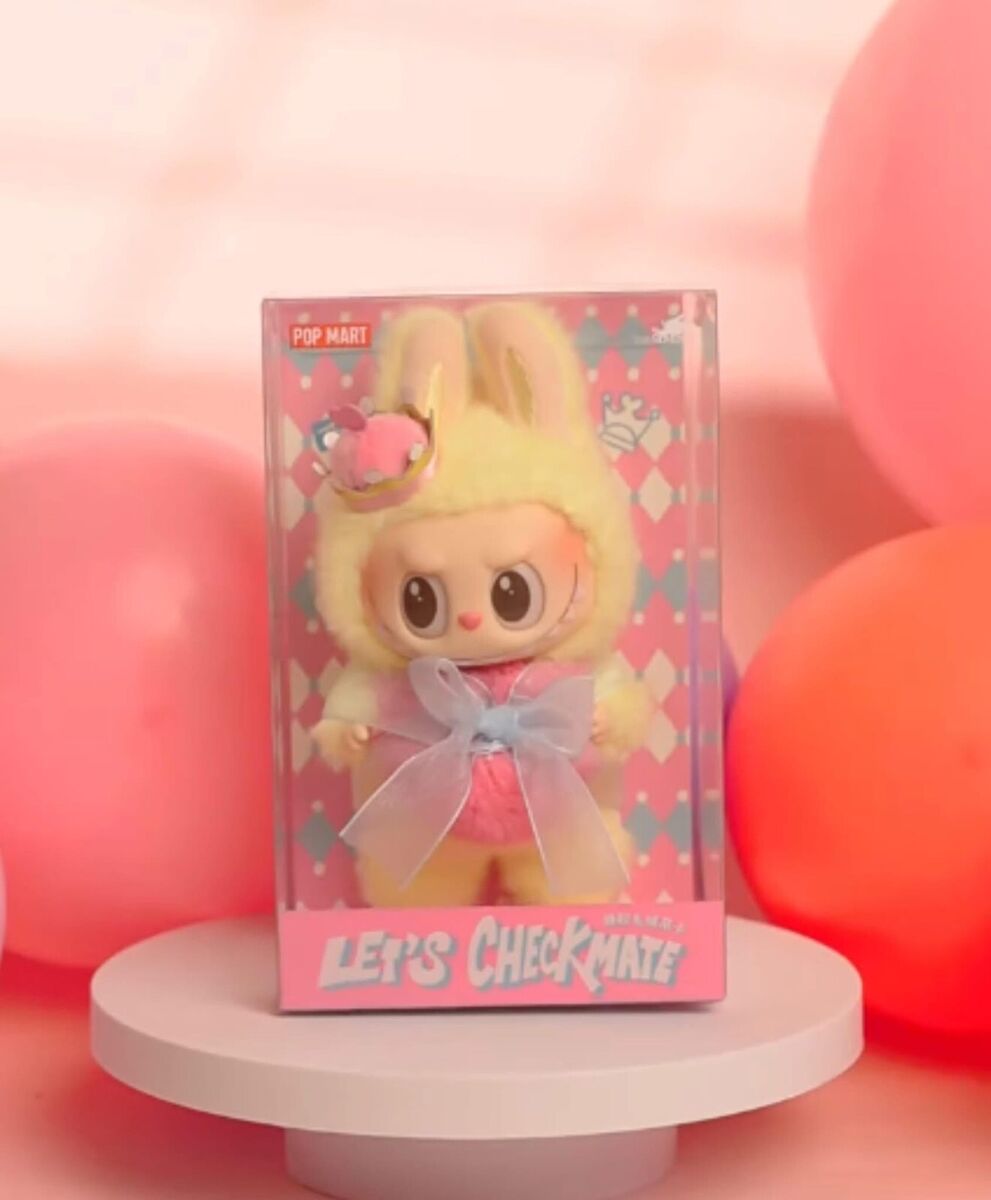Authentic) Pop Mart Labubu Monsters Lets Checkmate Series Authentic) Pop Mart Labubu Monsters Lets Checkmate Series