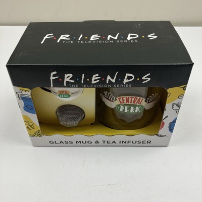 Friends Central Perk Tea Gift Set | Mug and Infuser NEW in Box | Free Post