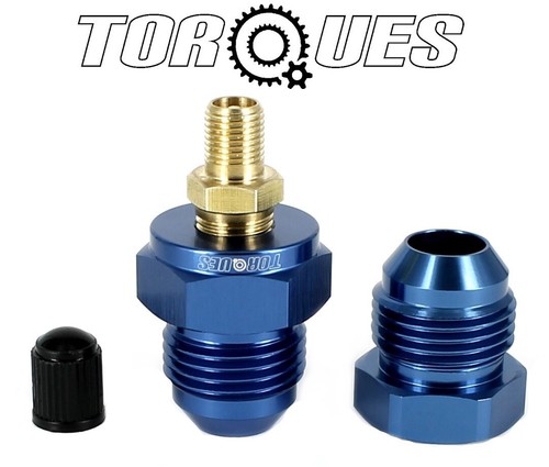 AN-8 (AN8 AN 08) Hose Assembly Pressure Testing Kit - Blue - Picture 3 of 3