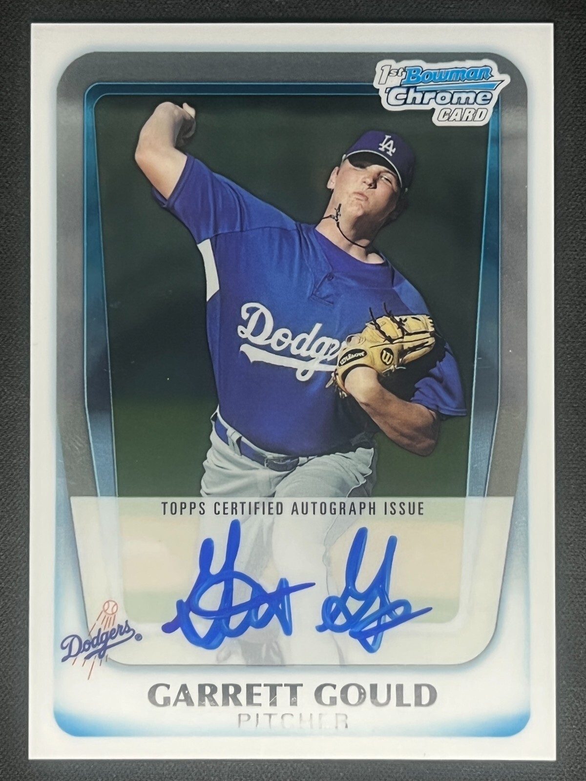 Garrett Gould #BCP167 2011 Bowman Chrome Baseball Prospect Autographs