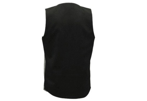 Men's Brocade Dress Vest Silver, Formal Waste Coat Suit 2XL - Picture 13 of 18