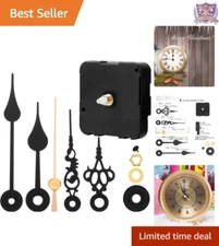 Clock Movement Mechanism Battery Operated DIY Repair Parts Replacement Kit