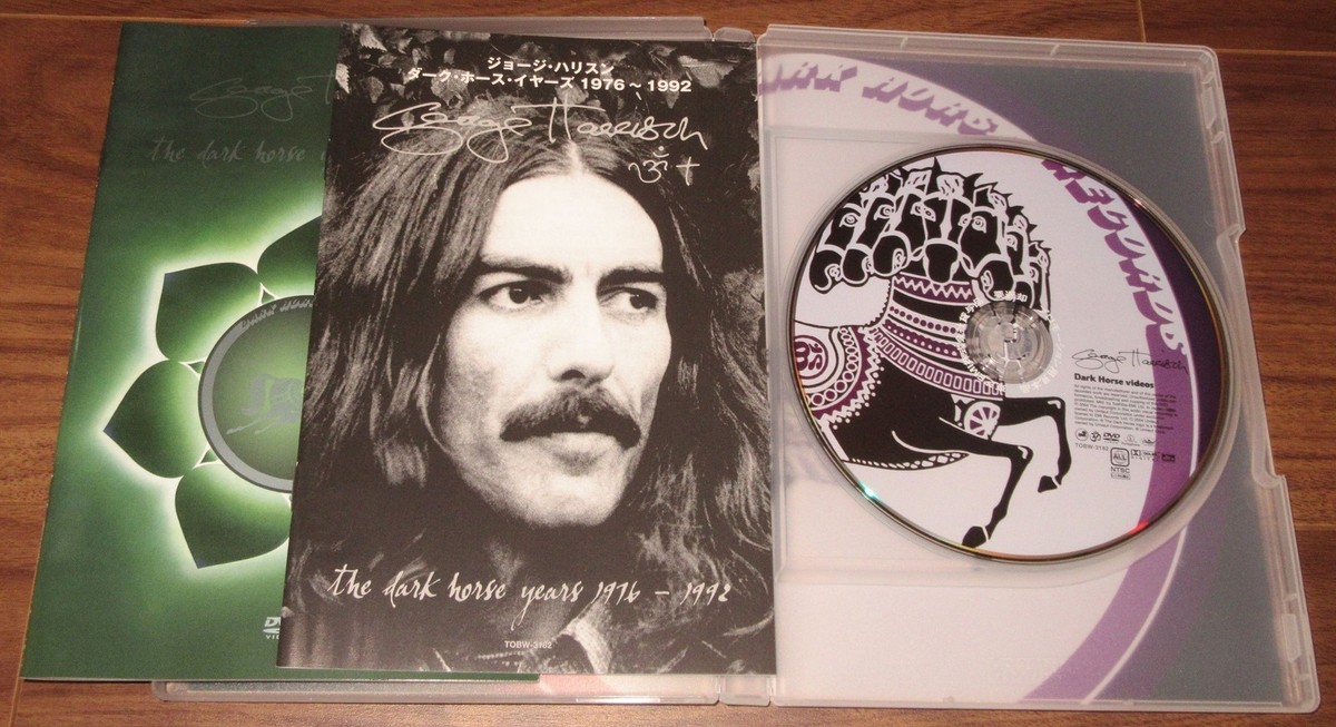 $0 ship GEORGE HARRISON Japan PROMO DVD Dark Horse Years THE