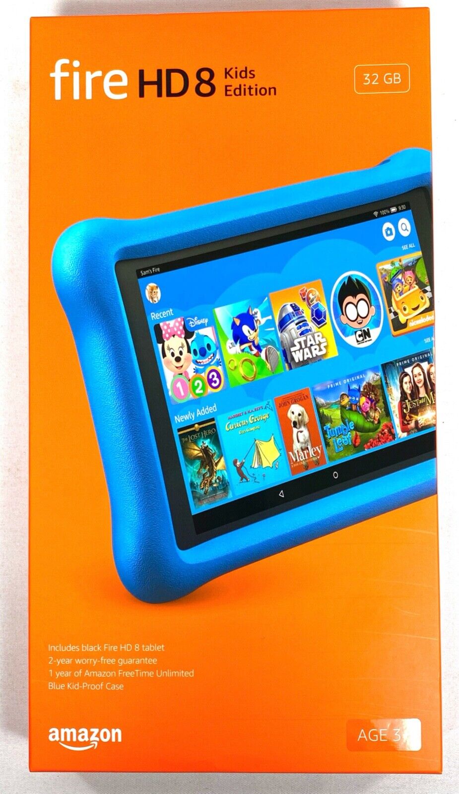 Amazon Fire HD 8 Kids Edition (8th Generation) 32 GB, Wi-Fi, 8 in