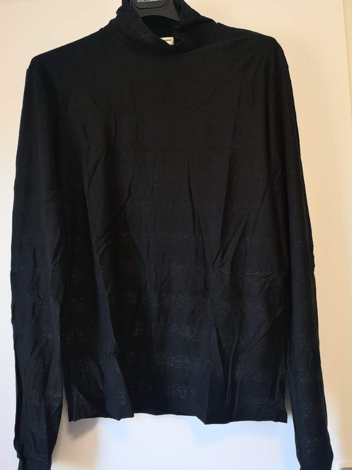 Saint Laurent Men Striped Black Rollneck Size Medium. BMWT. RRP £700 image 8