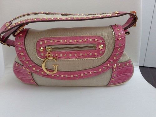 Guess Ambrose Borsa a mano pelle sintetica marrone/rosa - HWSG8108050-BUL |  wardow.com