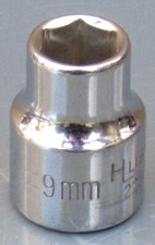 HUSKY TOOLS, 3/8 DRIVE CHROME SHALLOW SOCKET,...