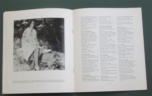 1985 CENTURY OF ALUMNI ART - University of Wisconsin / Milwaukee Catalog - Picture 4 of 5