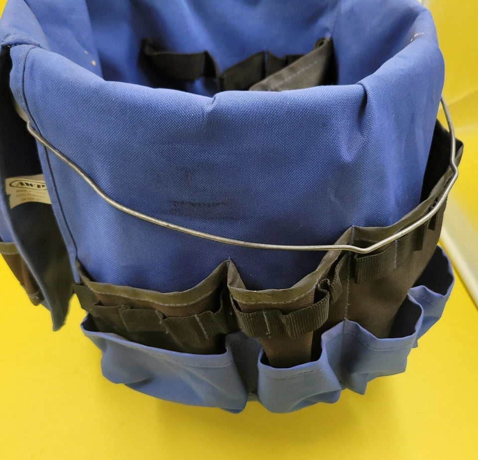 AWP 54 Pocket Bucket Tool Organizer Tuffwear Fits 5 Gallon Pail tool pouch - Image 4 of 4