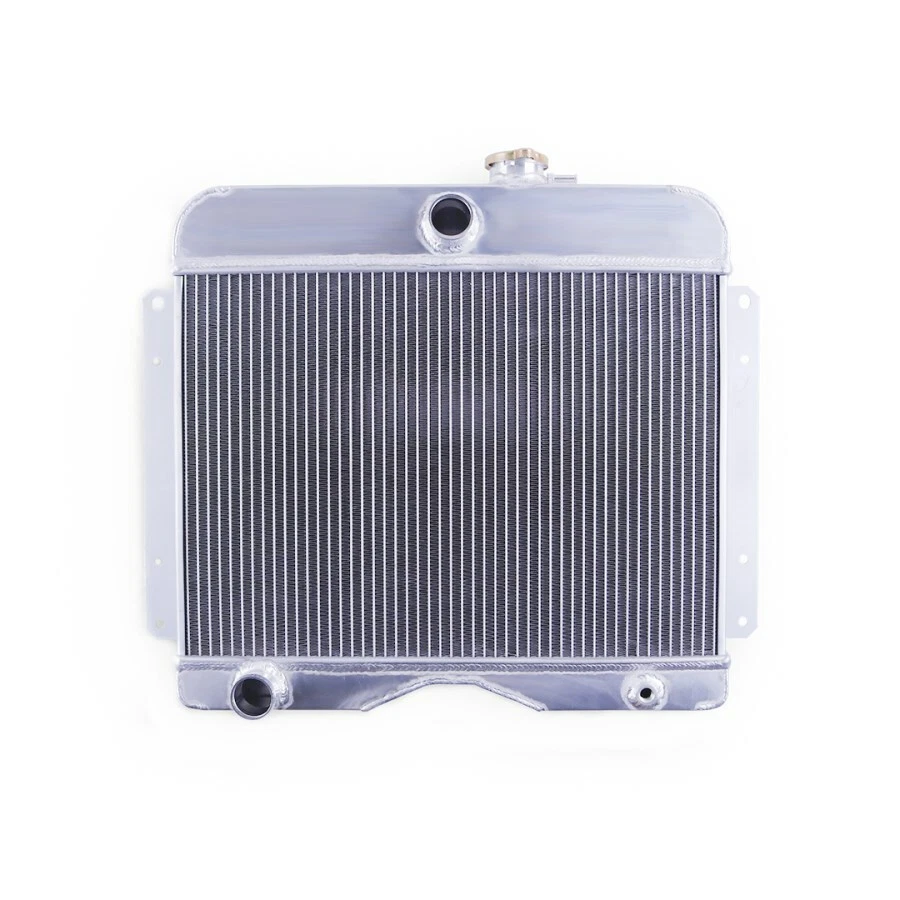 Radiador de aluminio de 3 filas para camioneta/estación/recogida Jeep Willys I4 1946-1964  Foto 3 de 4