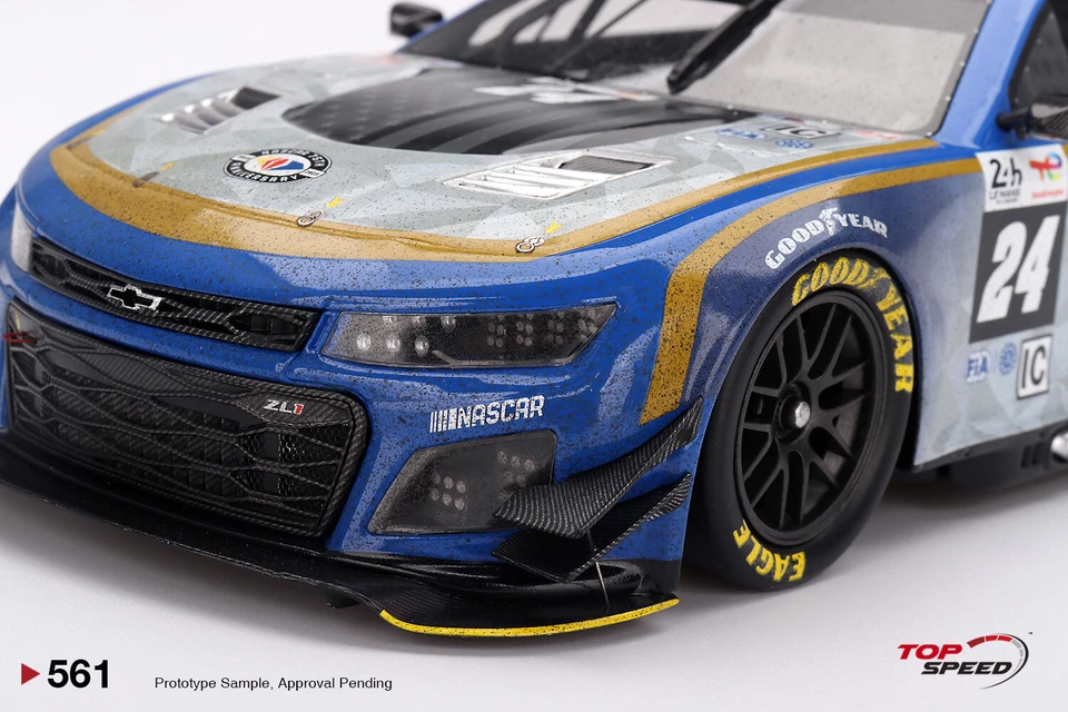 Velocidad Máxima - 1:18 Chevrolet Camaro ZL1 2023 24h Le Mans Nº24 "Garaje 56" Carrera... Foto 4 de 4