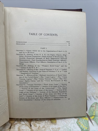 Antique Military Record & With Historic Reference Book for Joseph M Lewis - Imagen 12 de 17