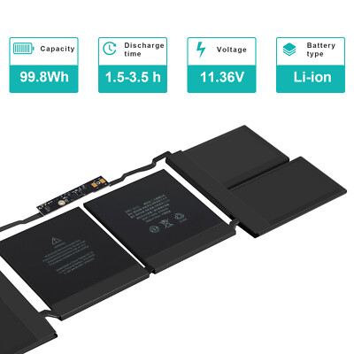 A2113 Laptop Battery For Apple Macbook Pro A2141 16'' Inch