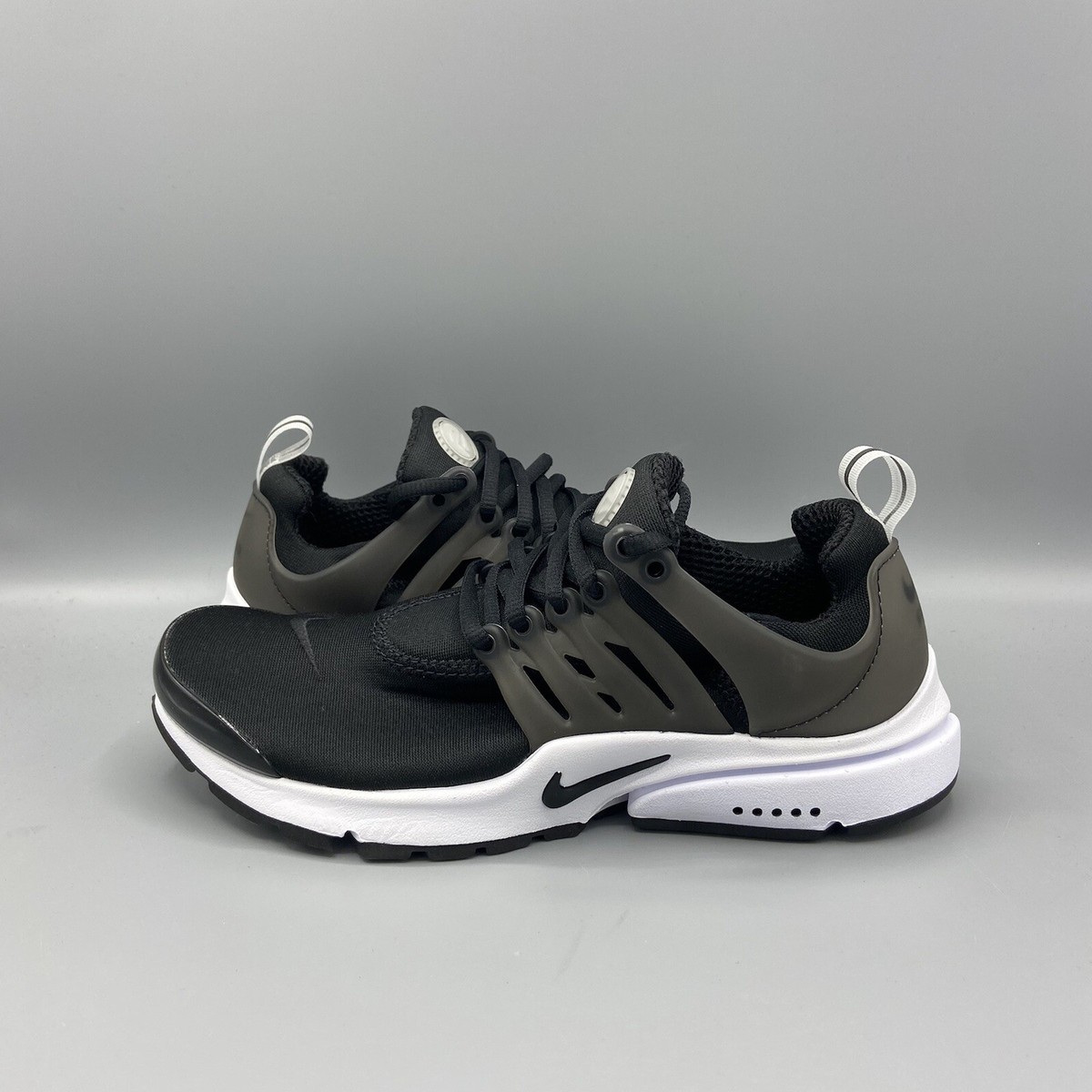 Nike Air Presto Black White Gym Walking Trainers Causal