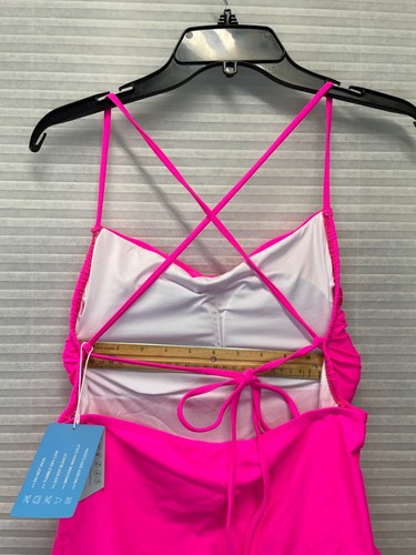 Evolyline Hot Pink Einteiler High Cut Baden Strand Tanga Anzug Badeanzug Gr. XL - Bild 10 von 17