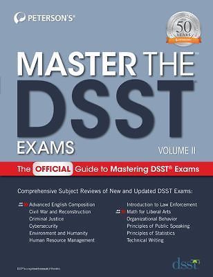 Master the Dsst Exams Volume II by Prometric - Picture 1 of 1
