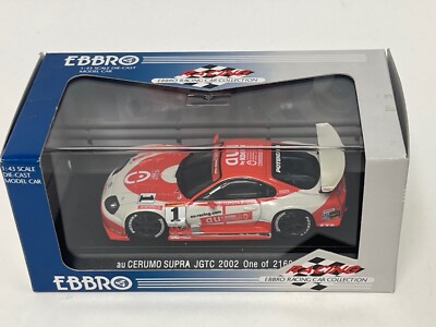 【Ebro】1/43 2012SUPERGT300 R'Qs Vemac350R 1/43 Ebbro Au Cerumo Toyota Supra JGTC 2002 car #1 #197