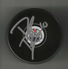 Derek Ryan Signed Edmonton Oilers Puck