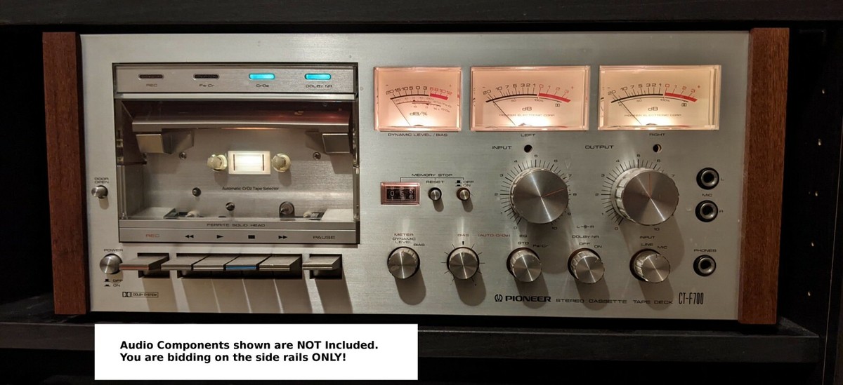 プレーヤー CT-F Mahogany Rails Fits Pioneer CT-F700 CT-F900 CT-F950 CT-F1000 CT