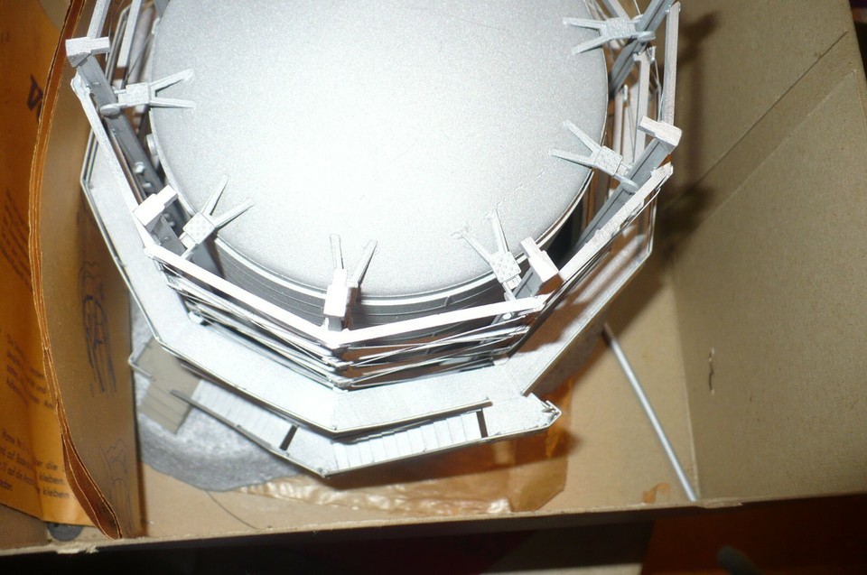 H0 VOLLMER 5725 - Gaskessel Gasometer für Bastler