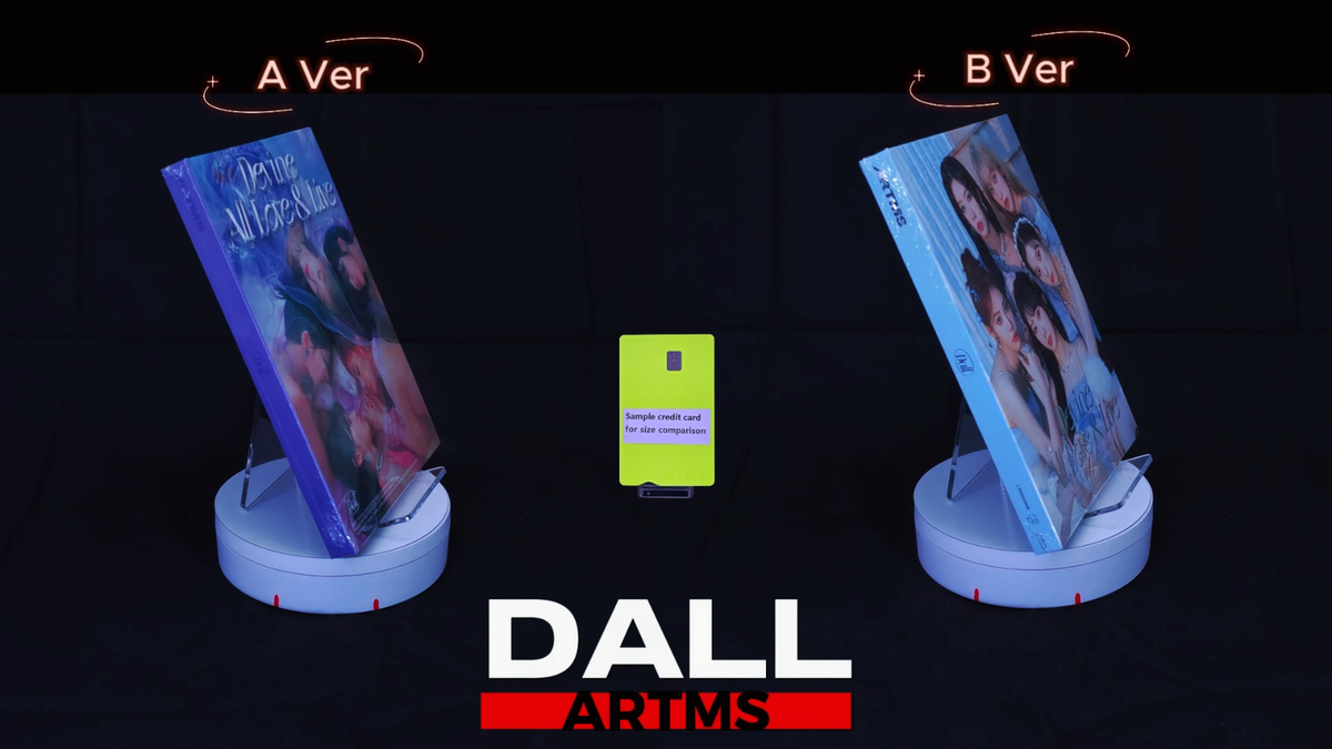 ARTMS [DALL] 1st Full Album CD+Photo Book+Sticker+Poster+3