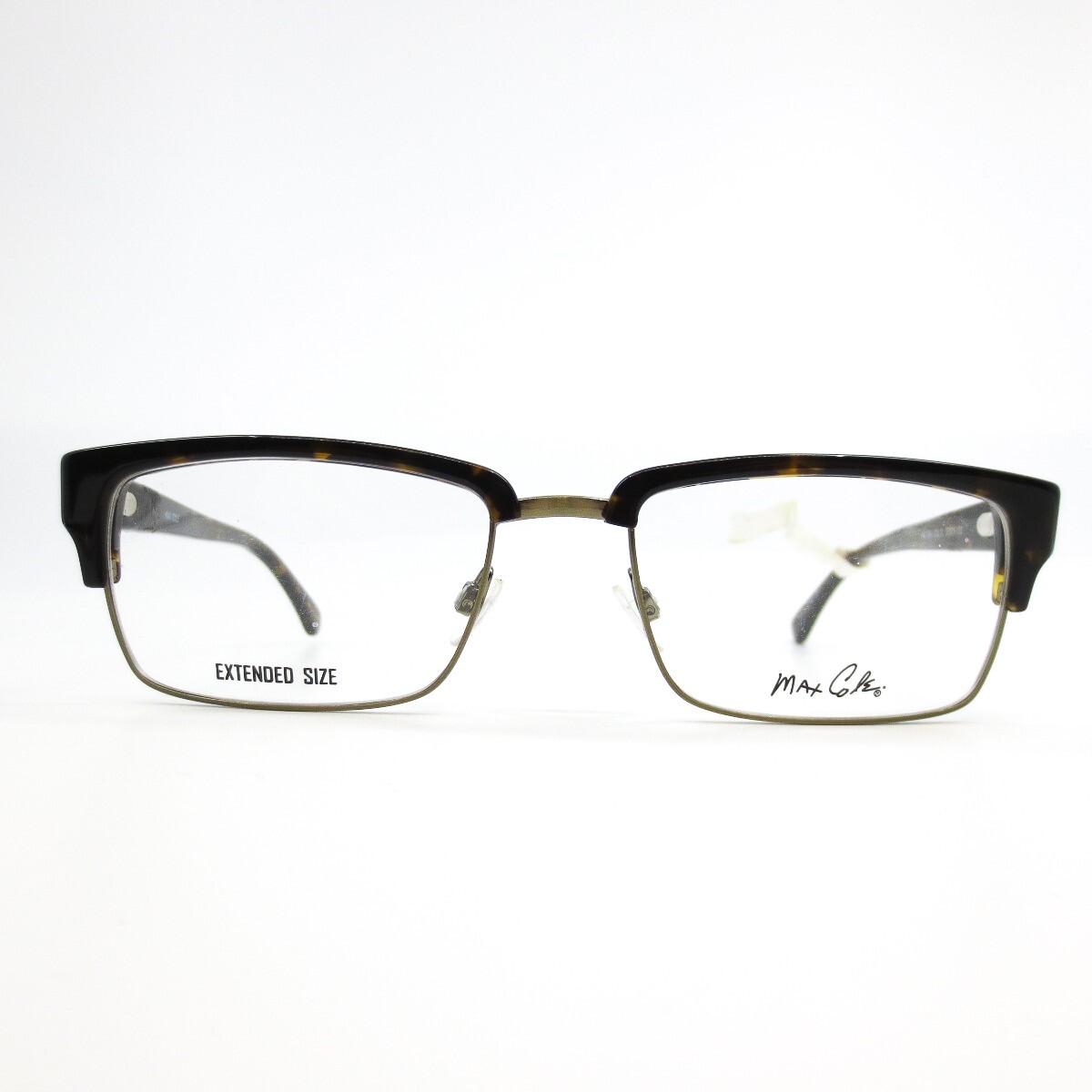 Max Cole MC 1504 COL 10 Eyeglasses Frames Brown Rectangle  display picture 2