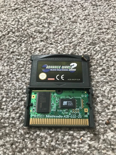 GENUINE ADVANCE WARS 2 BLACK HOLE RISING NINTENDO GAMEBOY ADVANCE GAME GBA SP