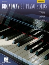 Broadway 20 Piano Solos Sheet Music 3rd Edition Piano Solo Songbook 000359470