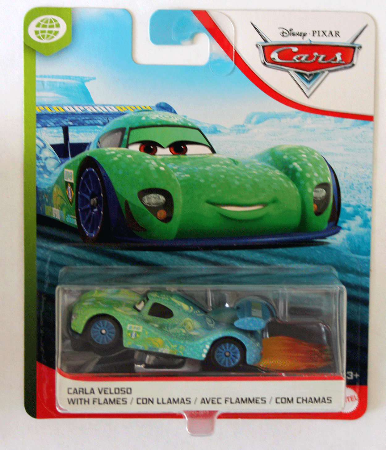 carla veloso with flames