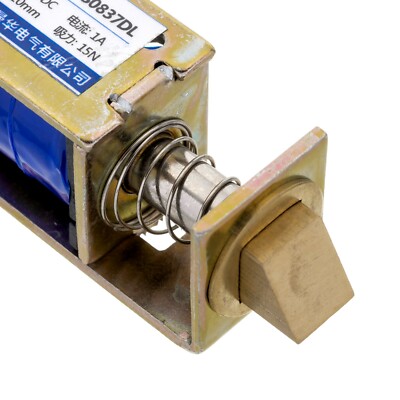 Electronic Pull Push DC 12V 10mm Electro-magnet Solenoid Latch - Foto 2