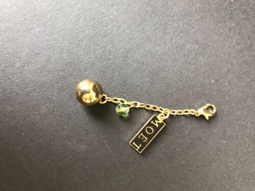 Moët Chandon Imperial Gold Charm Kette Anhänger Champagner Deko NEU OVP - Picture 4 of 6