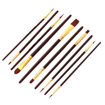 10 Pcs Color Pens Journaling Fine Tip Drawing Pens Toddler Paint Brushes