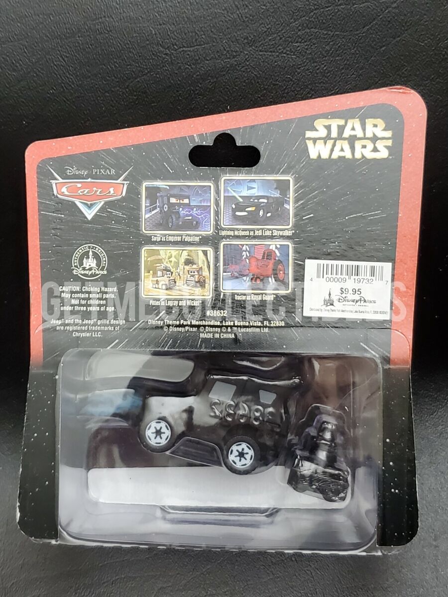 DISNEY PIXAR CARS STAR WARS SARGE AS EMPEROR PALPATINE CONE DISNEY PIXAR CARS STAR WARS SARGE AS EMPEROR PALPATINE CONE