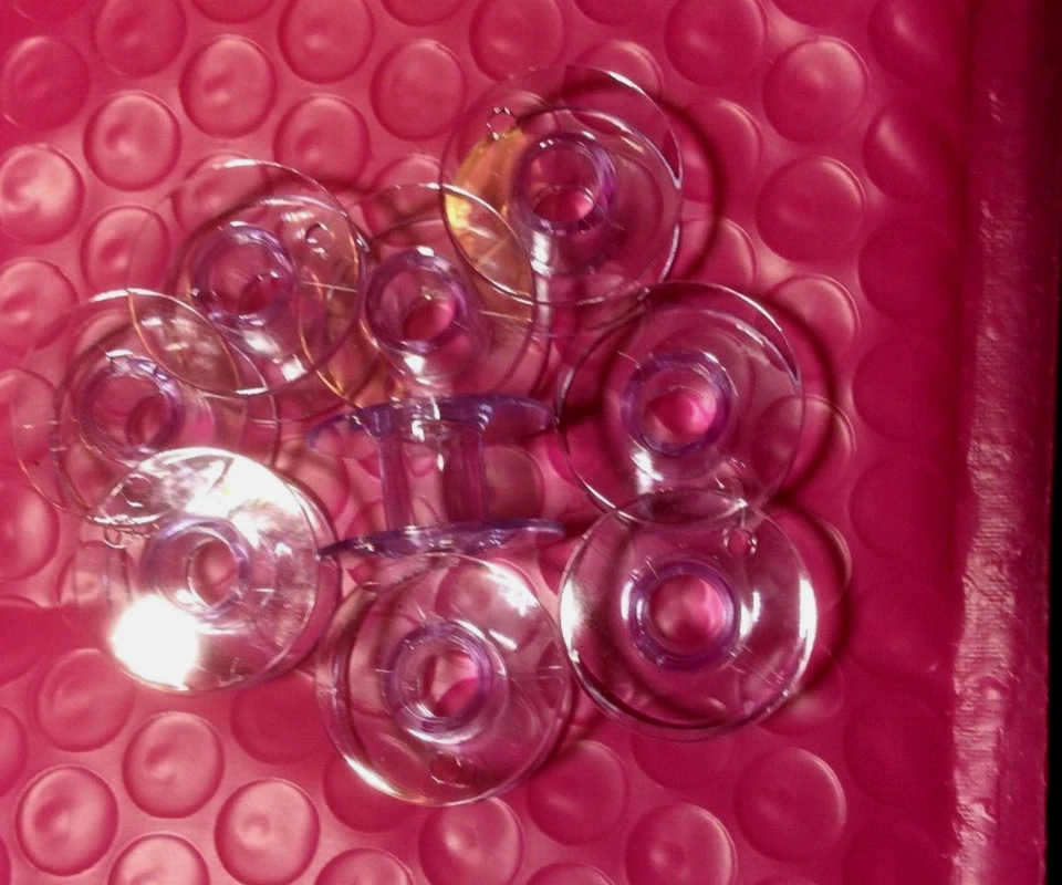 25 bobinas para caber na máquina de costura Janome modelos de artesanato com memória frete grátis - Imagem 4 de 4