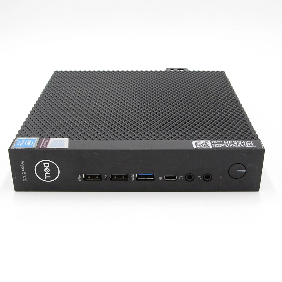 Wyse 5070 Pentium J5005 1.5GHz Thin Client 8GB 64GB Win 10 IoT LTSC 2019 - Kit - Image 3 of 4