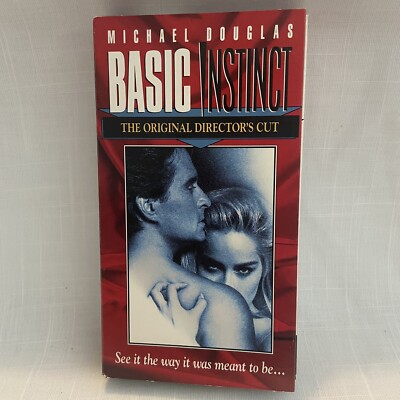 Basic Instinct (VHS, 1997, Original Directors Cut)
