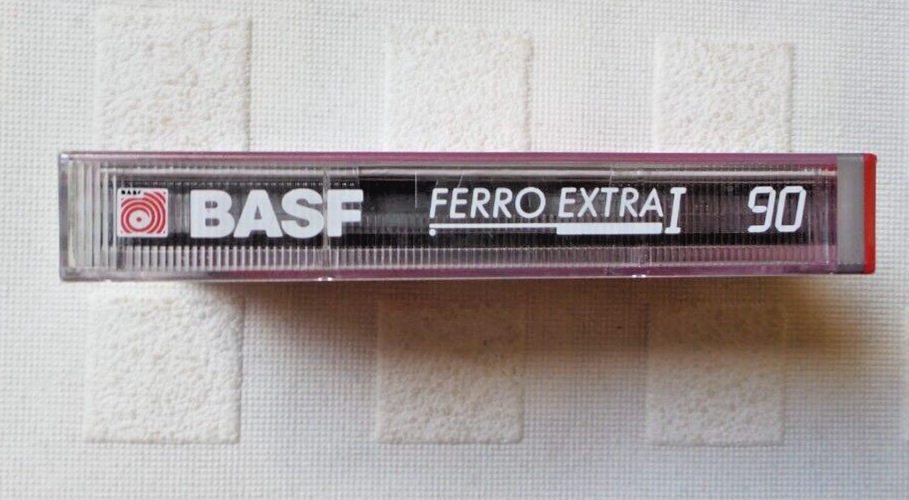 Lot De 4 BASF 90 Chrome Extra II Cassette K7 Neuve