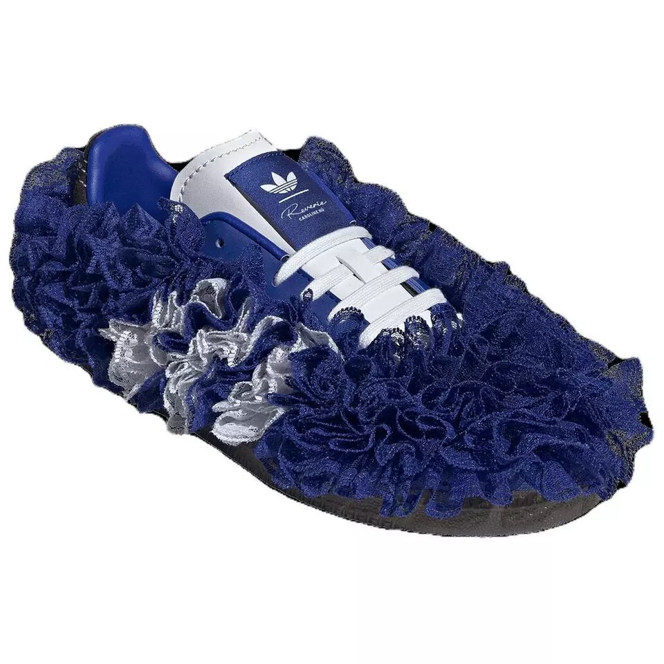adidas x Reverie by Caroline Hu ☆ SAMBA Women’s ‘Blue’ Reverie by Caroline Hu adidas Wmns Samba Lace Upper Blue