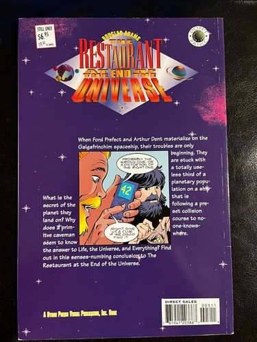 The Restaurant at the End of the Universe Comic - Book 3 (DC Comics) 1994 - Picture 2 of 2